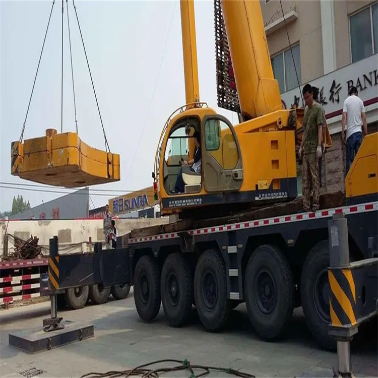 普格当地吊车出租|机器吊装|75吨|工厂搬迁服务